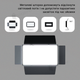 Студійне відеосвітло LED LIGHT E900 40W зі штативом 2.1 м і пультом ДУ (2631-1) - зображення 2
