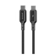Кабель Charge\OTG Proove Dense Metal Type-C to Type-C 60W 2.4A 1m Black CCDM60002201 - изображение 1