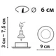 Точковий світильник Friendlylight Rain FL1061 - зображення 5