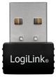 Wi-Fi адаптер LogiLink Nano Wi-Fi 2.4/5 ГГц 600 Мбіт/с USB Чорний (4052792035025) - зображення 2