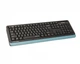 Комплект беспроводной клавиатуры с мышью A4Tech Fstyler FGS1035Q (Navy Blue), черно-синий, USB - изображение 3