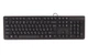 Клавиатура A4Tech KK-3 USB (Black), USB, Comfort Key, горячие клавиши, черная - изображение 1