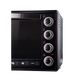 Електродуховка Liberton LEO-480 Black Mirror - зображення 2