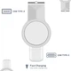 Портативная USB док-станция для быстрой зарядки Беспроводное Зарядное Устройство Magnetic для Apple Watch - изображение 5