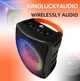 Портативна колонка бездротова Bluetooth блютуз з RGB підсвічуванням UKC JBK SІ - зображення 3