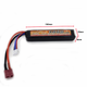 Акумулятор LiPo 11.1V 1000mah - stick 20-40C моноблок Т-конектор (VBPower) (для страйкболу) - зображення 1