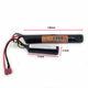 Акумулятор Li-Ion 11.1V 1500mAh 2+1 stick 20-40C круглий, Т-конектор (VBPower) (для страйкболу) - зображення 3