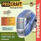 Сварочная маска-хамелеон ProCraft SHP100-90 (регулировка затемнения, 2 источника питания) - изображение 10