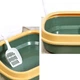 Туалет лоток для кішок з лопаткою Taotaopets 225501 46*38*13 см Green - зображення 3