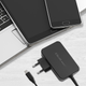 Мережевий зарядний пристрій Qoltec GaN Power Pro Charger USB-C 90W 5-20V 3-4.5A Black - зображення 5