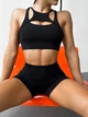 Спортивні жіночі шорти pocket з кишенями PUSH UP для фітнесу та pole dance M Чорні (XT010000M) - зображення 6