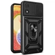 Чехол Hide Shield для Motorola Moto E13 бампер противоударный с подставкой Black - изображение 1