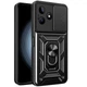 Чехол Hide Shield для Realme Note 50 / RMX3834 бампер противоударный с подставкой Black - изображение 1
