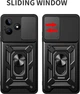 Чехол Hide Shield для Infinix Hot 30 Play NFC / X6835B противоударный бампер с подставкой Black - изображение 4