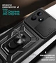 Чехол Hide Shield для Infinix Hot 30 Play NFC / X6835B противоударный бампер с подставкой Black - изображение 5