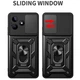 Чехол Hide Shield для Realme Note 50 / RMX3834 бампер противоударный с подставкой Black - изображение 6