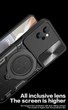 Чехол Magnetic Shield для Motorola Moto G32 бампер противоударный с подставкой Black - изображение 5