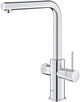 Смеситель кухонный с подключением к фильтру GROHE Blue Pure Minta 30590000 - изображение 3