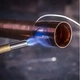 Газовая горелка латунь Vivo Home для mapp газов с газовым баллончиком в комплекте для плавки пайки кровли - изображение 3