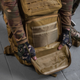 Рюкзак Cordura 800D 44х25х28 см / Влагозащищенный Ранец с системой Molle койот - изображение 6