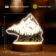 Светильник-ночник от USB "Медведь с горами" - изображение 5