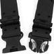 Ремінь тактичний Mil-Tec пряжка LC2 DURAFLEX L 110-120 см Чорний US LOCHKOPPEL LC2 DURAFLEX BUCKLE SCHWARZ (13312002-904-L) - зображення 3