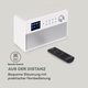 Інтернет-радіо Auna Connect Link Smart Radio, Spotify BT HCC-дисплей 2,4 дюйми - зображення 3