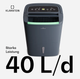 Осушувач Klarstein DryFy Connect 40, 40 л/добу, 35-45 м² - зображення 6