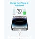 Дата кабель USB 2.0 AM to Lightning 1.8m 322 White Anker (A81B6H21) - изображение 4