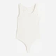 Боди-майка женская H&M A2010-1164793 M Молочная (8462481971) - изображение 1