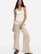 Боди-майка женская H&M A2010-1164793 M Молочная (8462481971) - изображение 3