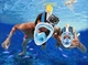 Маска для подводного плавания EasyBreath снорклинг Черный M Черный (YU8SH7992) - изображение 5