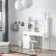 Письмовий стіл IKEA Мікке, білий, 105x50 см, 099.030.14 - зображення 6