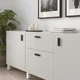 Ручка IKEA ХАККОС, антрацит, 100 мм, 303.424.79 - зображення 6