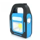 Фонарик ручной BL-925 torch +solar Синий (5712CS542) - изображение 1
