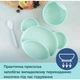 Тарілка дитяча Canpol babies Ведмедик на присосці Бірюзова (51/401_tur) - зображення 4