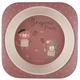 Набор детской посуды Canpol babies BONJOUR PARIS посуды 5 эл. красный (9/227_red) - изображение 4