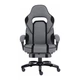 Кресло игровое GT Racer X-2749-1 Gray/Black Suede (X-2749-1 Fabric Gray/Black Suede) - изображение 5