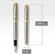 Ручка-ролер Parker IM 17 Brushed Metal GT RB (22 222) - изображение 6