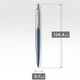 Ручка кулькова Parker JOTTER 17 Waterloo Blue CT BP (16 832) - зображення 4