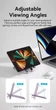 Настільна підставка для телефону або планшета Vention KCZH0 Portable Cell Phone Stand Holder for Desk Aluminum Alloy Type Gray - зображення 3