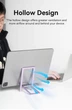 Настільна підставка для телефону або планшета Vention KCZH0 Portable Cell Phone Stand Holder for Desk Aluminum Alloy Type Gray - зображення 4
