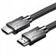 Кабель HDMI Ugreen HD135 2.1 сверхскоростной 8К 60 Гц 3.0 м Luxury Zinc Alloy Серый (1013-693-00) - изображение 1