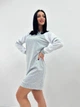 Женское спортивное платье Fashion из двунитки 50/52 серый(меланж) - изображение 2