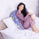 Подушка для вагітних і годування Mirson №8613 Print Line 17-0143 Mayya 50% Memory 30х170 см (2200006346982) - зображення 7