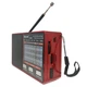 Многодиапазонное FM/AM/SW радио GOLON RX-8866 MP3-плеер, TF, USB Red - изображение 5
