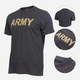 Футболка Mil-Tec армійська бавовняна XL T-shirt M.druck 'Army' Black (11063002-905-XL) - изображение 4