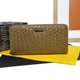 Кошелек на всю купюру экокожа David Jones хаки P132-510 khaki - изображение 1