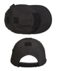 Бейсболка тактична військова Mil-Tec SOFTSHELL One size Чорна BASEBALL CAP (12317502) - зображення 2