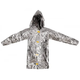Пончо спасательное аварийное Mil-Tec Термостойкое One size Серебряное SURVIVAL PONCHO SILBER (16024700) - изображение 1